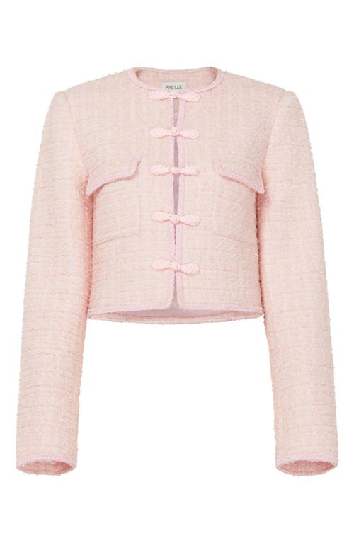 SAU LEE SAU LEE ABBIE METALLIC TWEED JACKET 