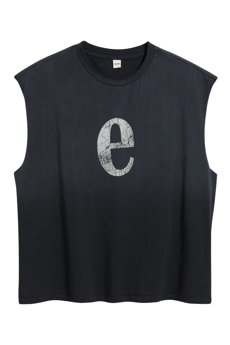 Sleeveless Graphic T-Shirt, Alternate, color, BLACK