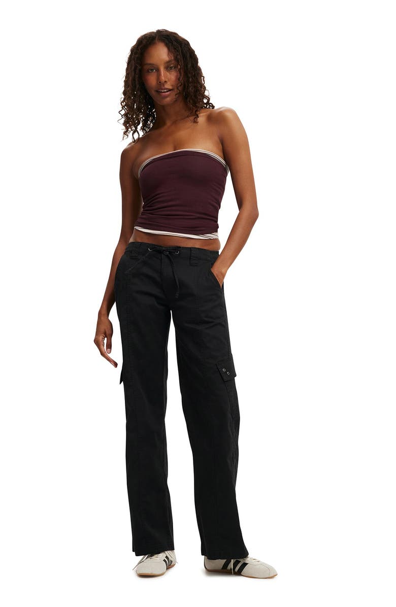 Cotton On Women's Low Rise Cargo Pant, Alternate, color, 