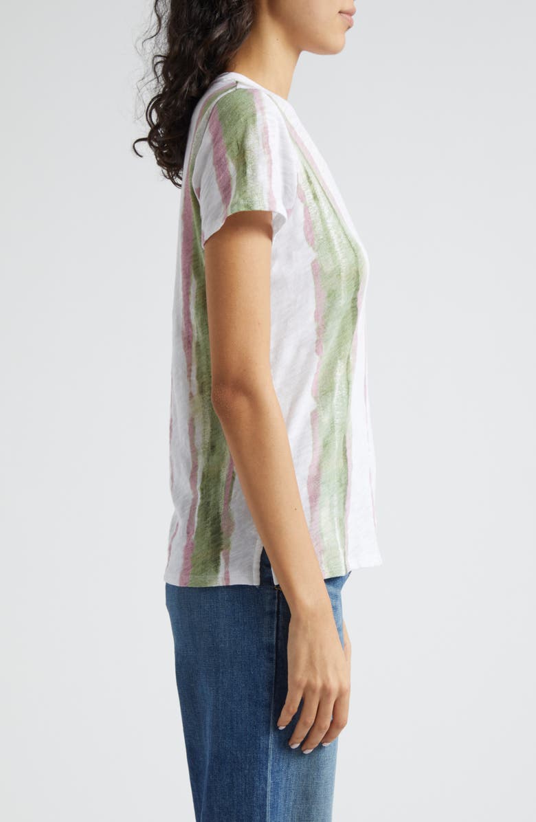 ATM Anthony Thomas Melillo Paintstroke Stripe Cotton T-Shirt, Alternate, color,