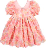 Rock Your Baby Kids' Pastel Roses Tulle Party Dress