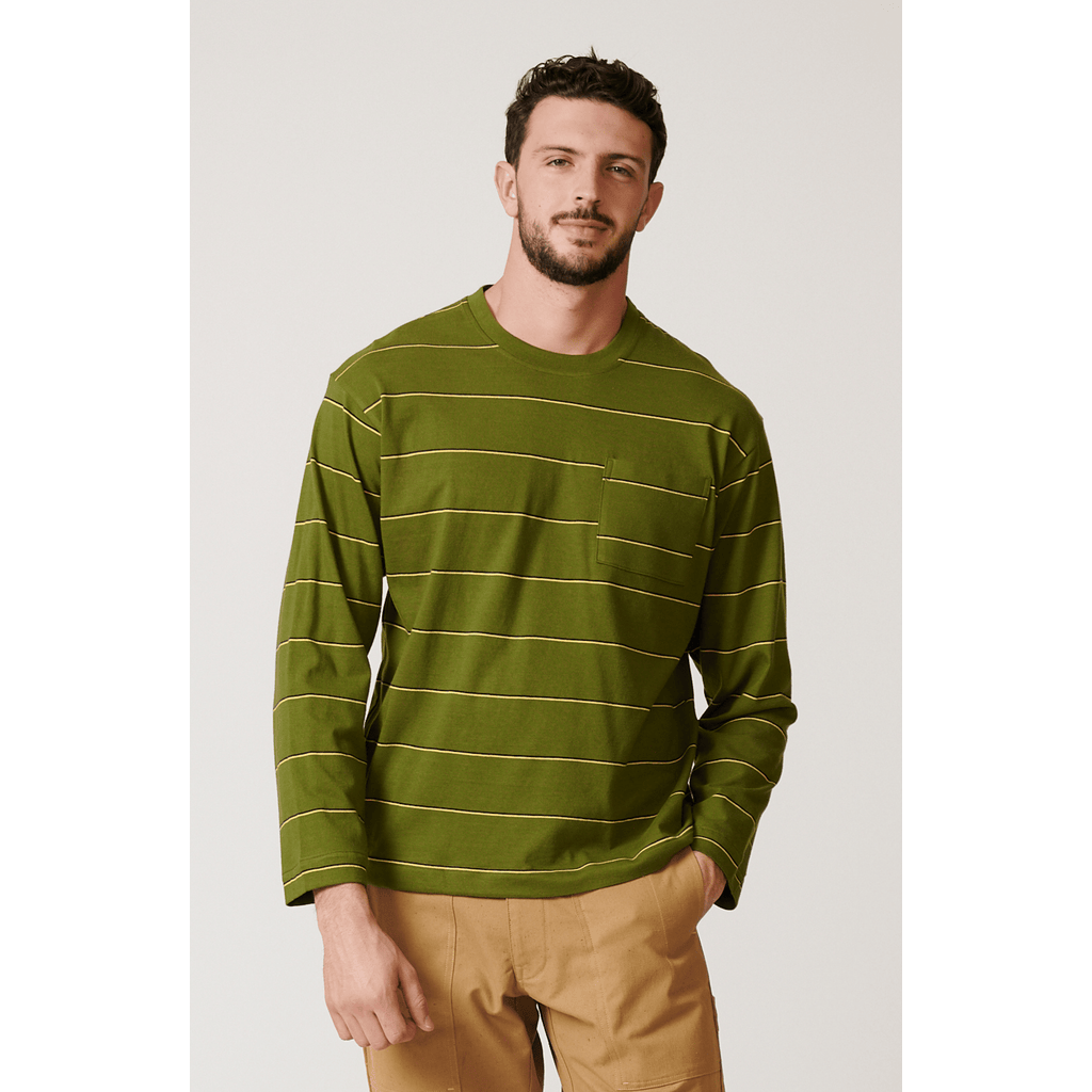 Leisure Lab Oliver Long Sleeve Box T In Multi