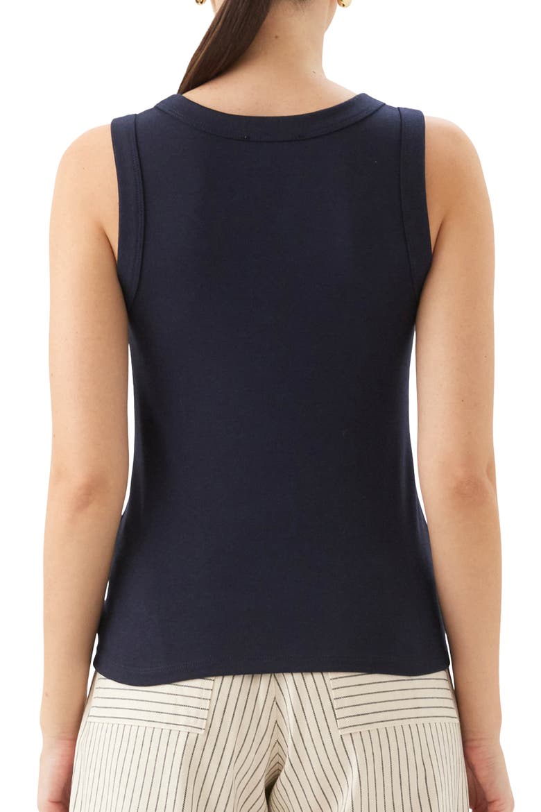 Scoop Neck Tank, Alternate, color, NAVY