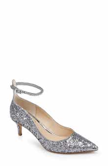Jewel Badgley Mischka Jamila Pointed Toe Pump