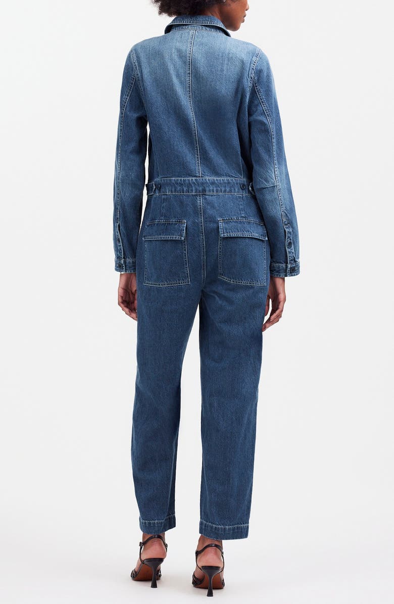 Madewell Denim Utility Coveralls, Alternate, color,