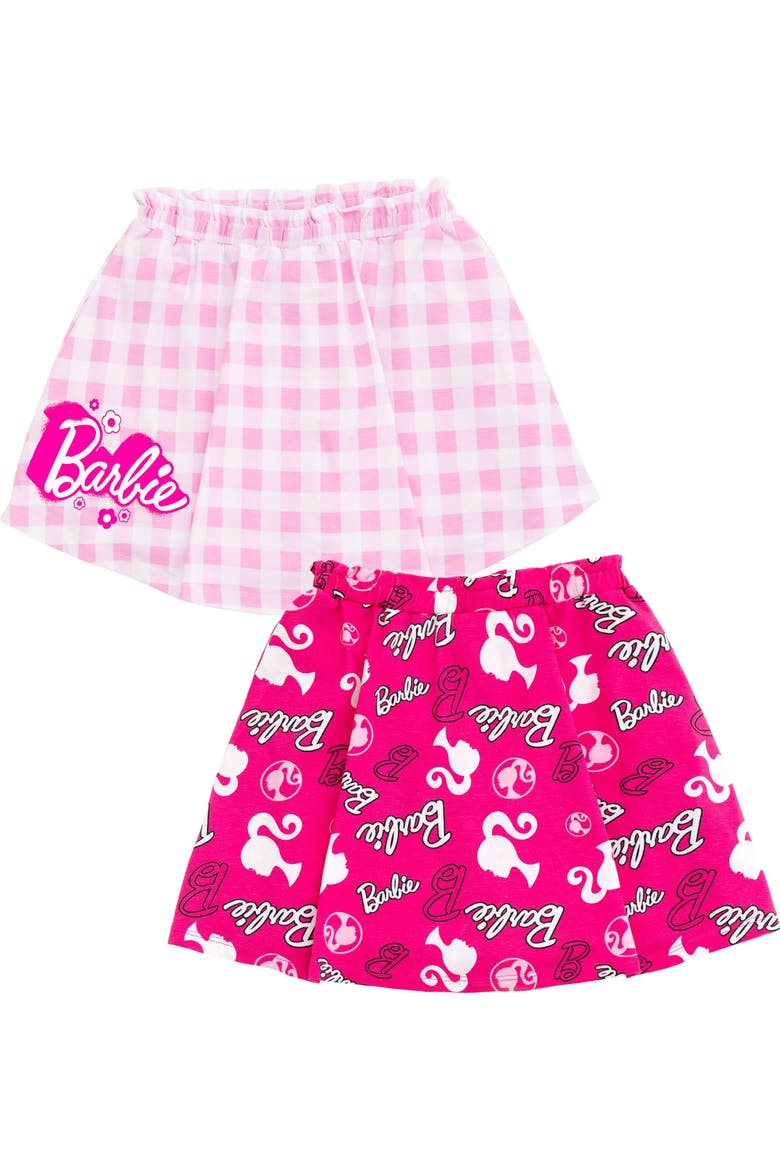 2-Piece Skort Set, Main, color, Pink Gingham
