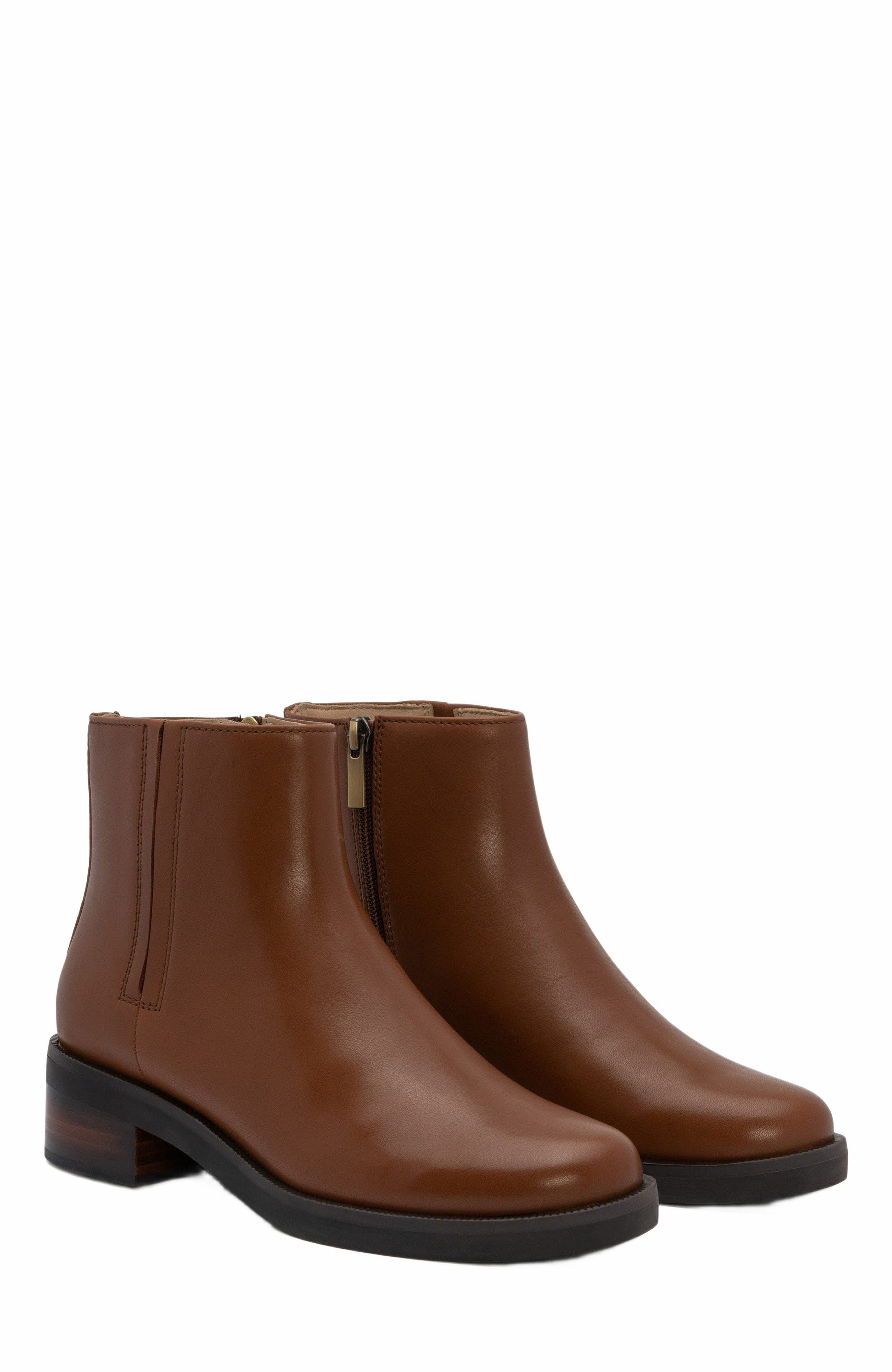 Traverse Ankle Bootie, Alternate, color, Dark Tan - Regular