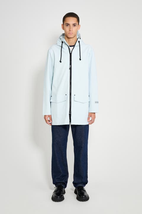 Stockholm Patch Matte Raincoat
