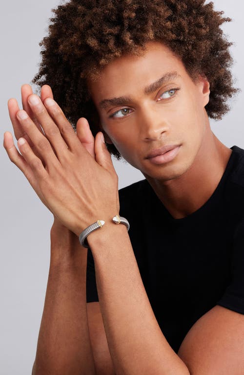 Lagos Pointed Dome Bracelet In Two-tone