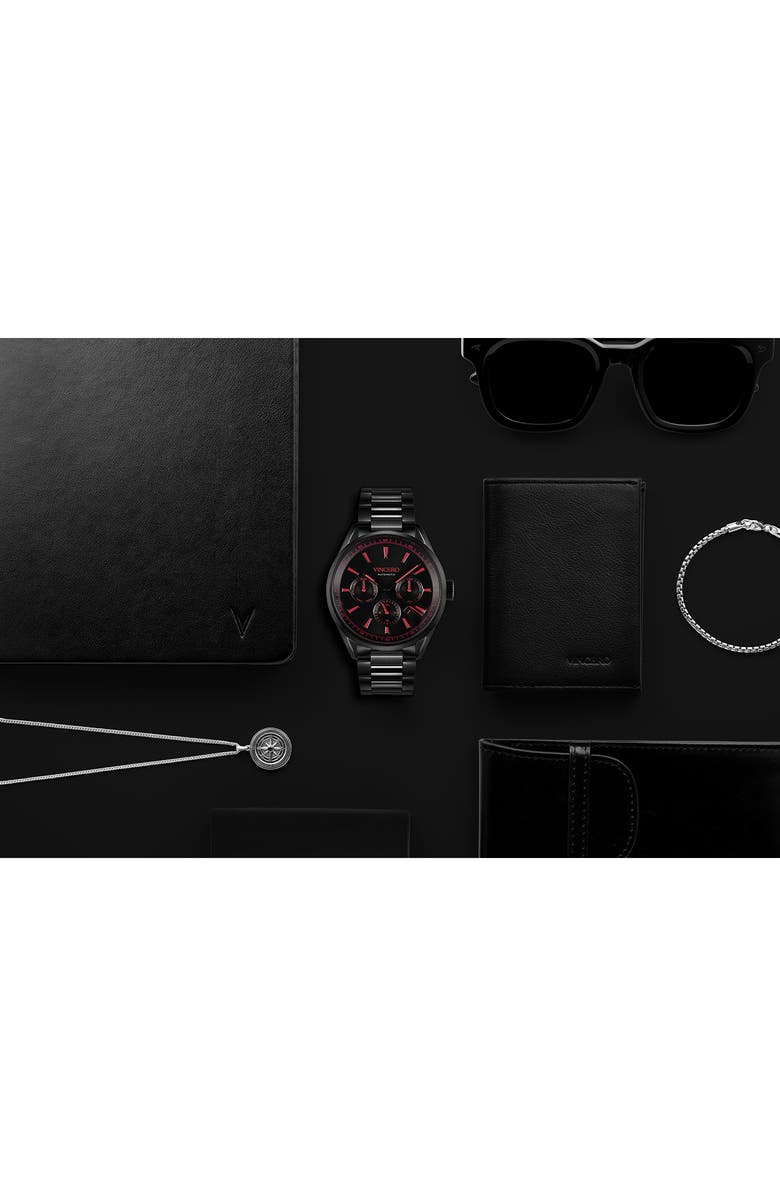 Vincero The Reserve Nebula Automatic Chronograph Bracelet Watch, 41mm, Alternate, color,