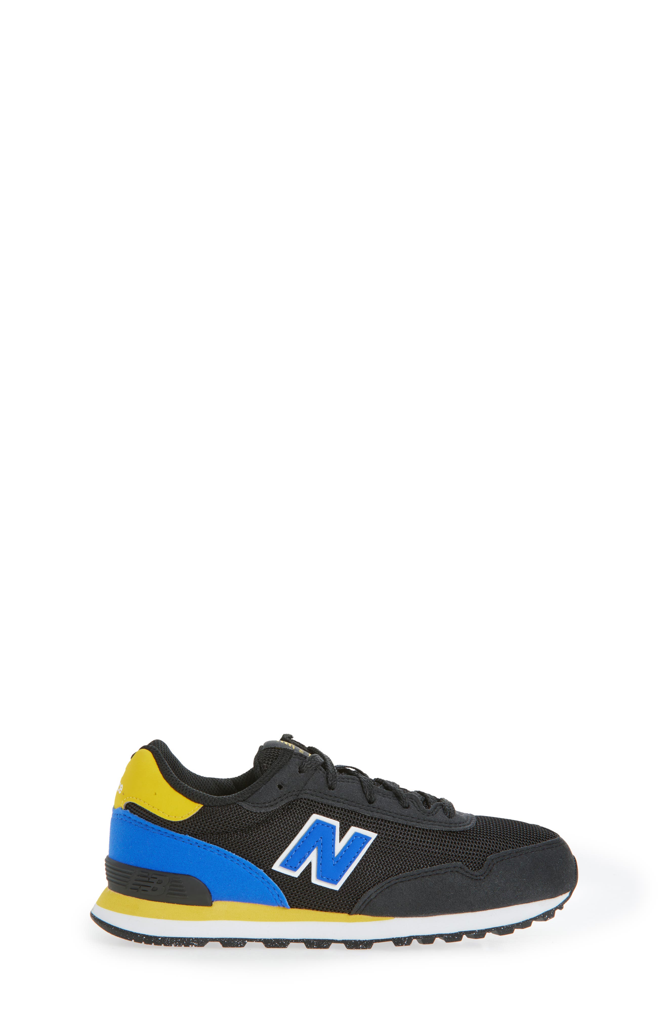New Balance Kids' 515 Sneaker, Alternate, color, Black/ Blue Gemstone