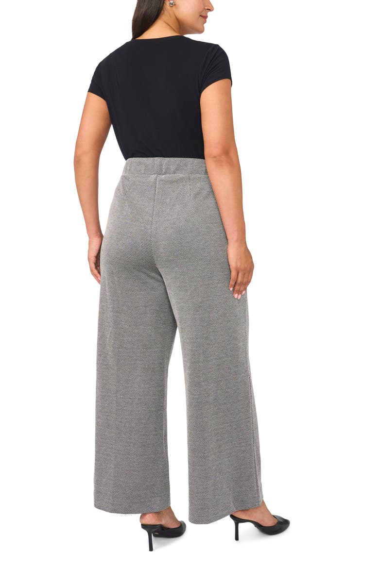 Wide Leg Pull On Pants, Alternate, color, RICH BLACK