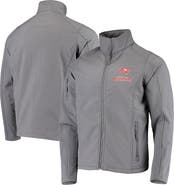 DUNBROOKE Men's Dunbrooke Pewter Tampa Bay Buccaneers Sonoma Softshell Full-Zip Jacket