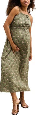 HATCH The Audrey Printed Maternity Dress