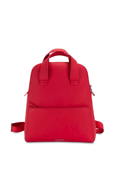 Shelby Backpack With Zip Closure and Flat Pocket