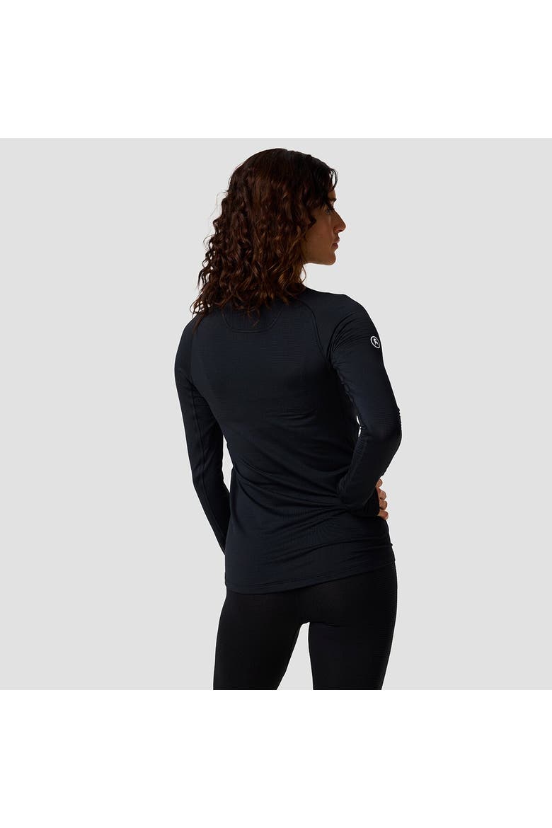 Pines Micrrid Ultra-Lt Baselayer Crew Top - Women's, Alternate, color, Black