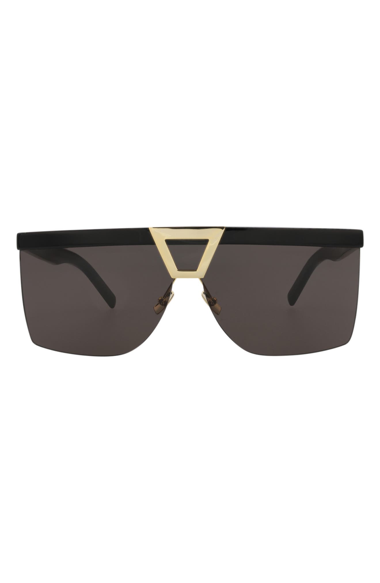 Saint Laurent 99mm Shield Sunglasses