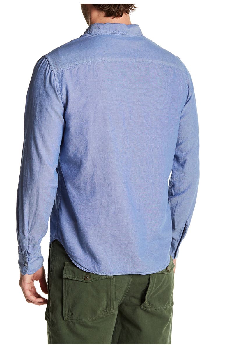 Save Khaki Simple Oxford Long Sleeve Classic Fit Shirt, Main, color, 