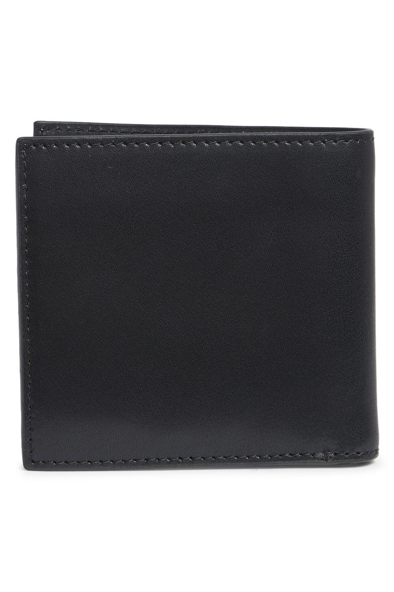 Elkka Bifold Leather Wallet, Alternate, color, BLACK