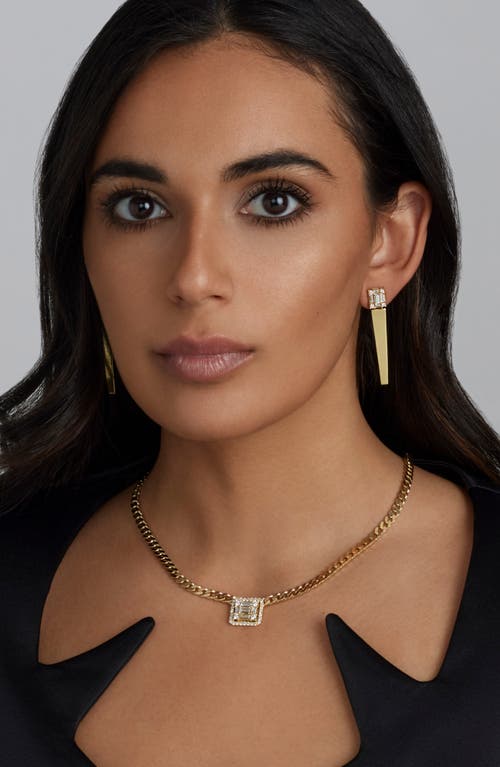 Mindi Mond Clarity Diamond Icicle Earrings In 710