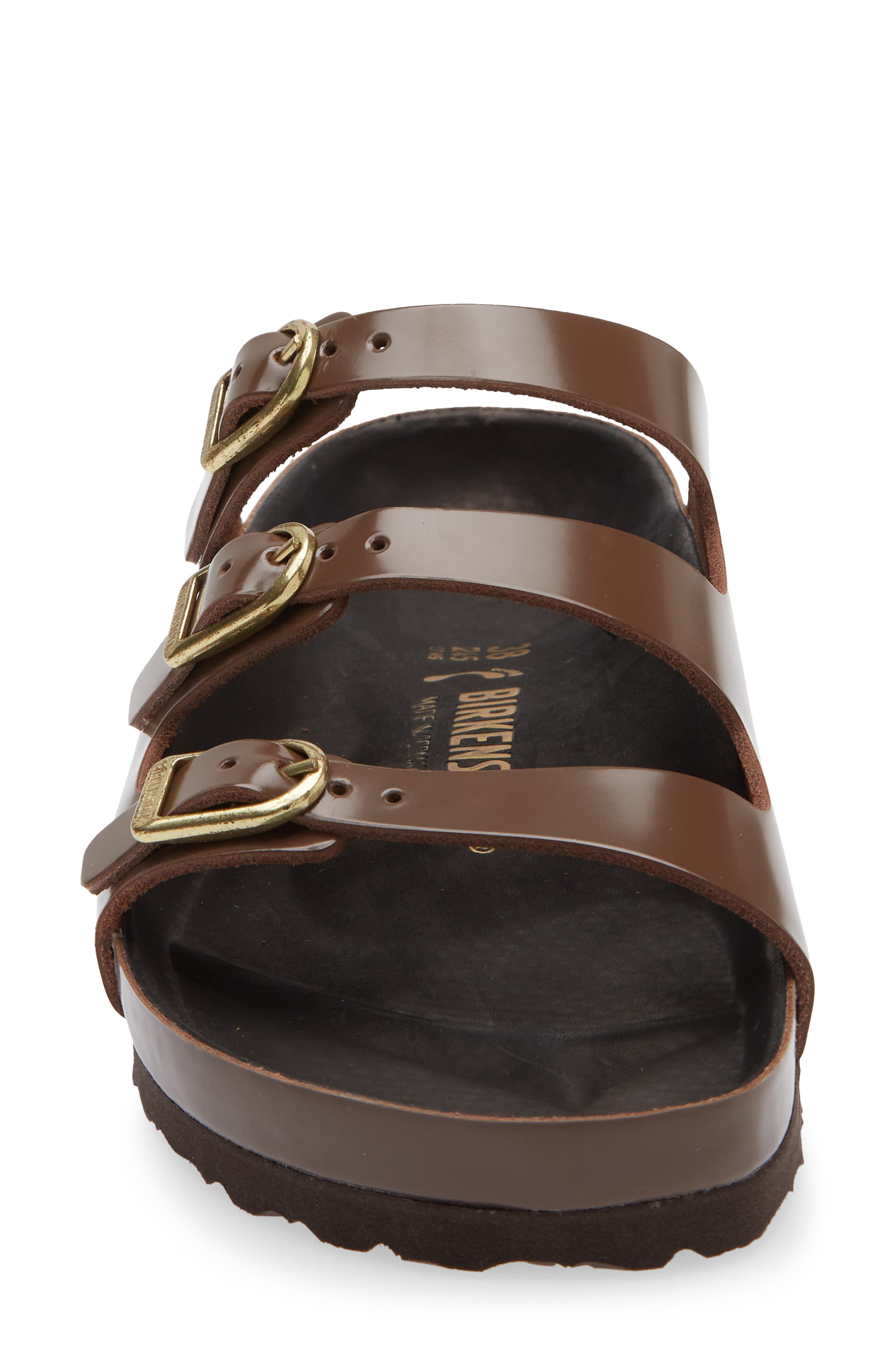 Birkenstock Florida Sandal, Alternate, color, Carafe High Shine
