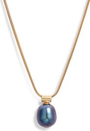 Set & Stones Nathalie Freshwater Pearl Pendant Necklace