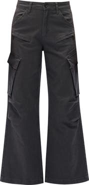 Bayeas Fann High Waist Wide Leg Cargo Jeans