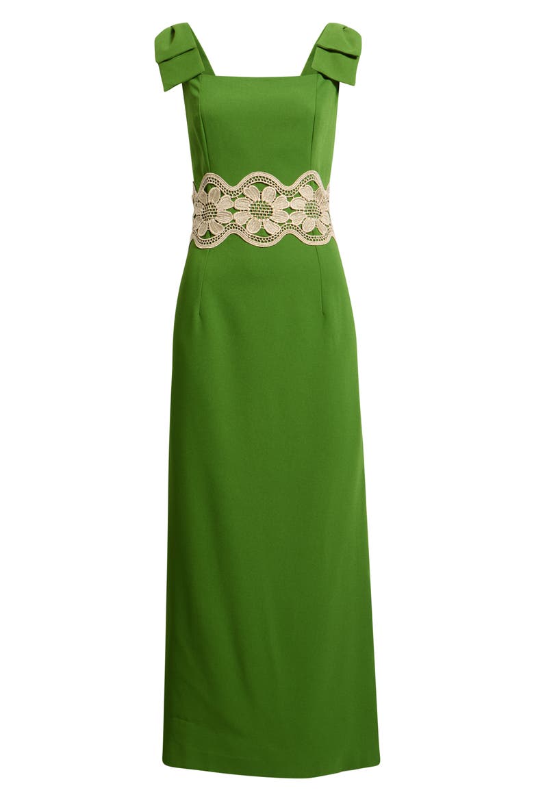 Gracelin Lace Trim Dress, Main, color, OREGANO