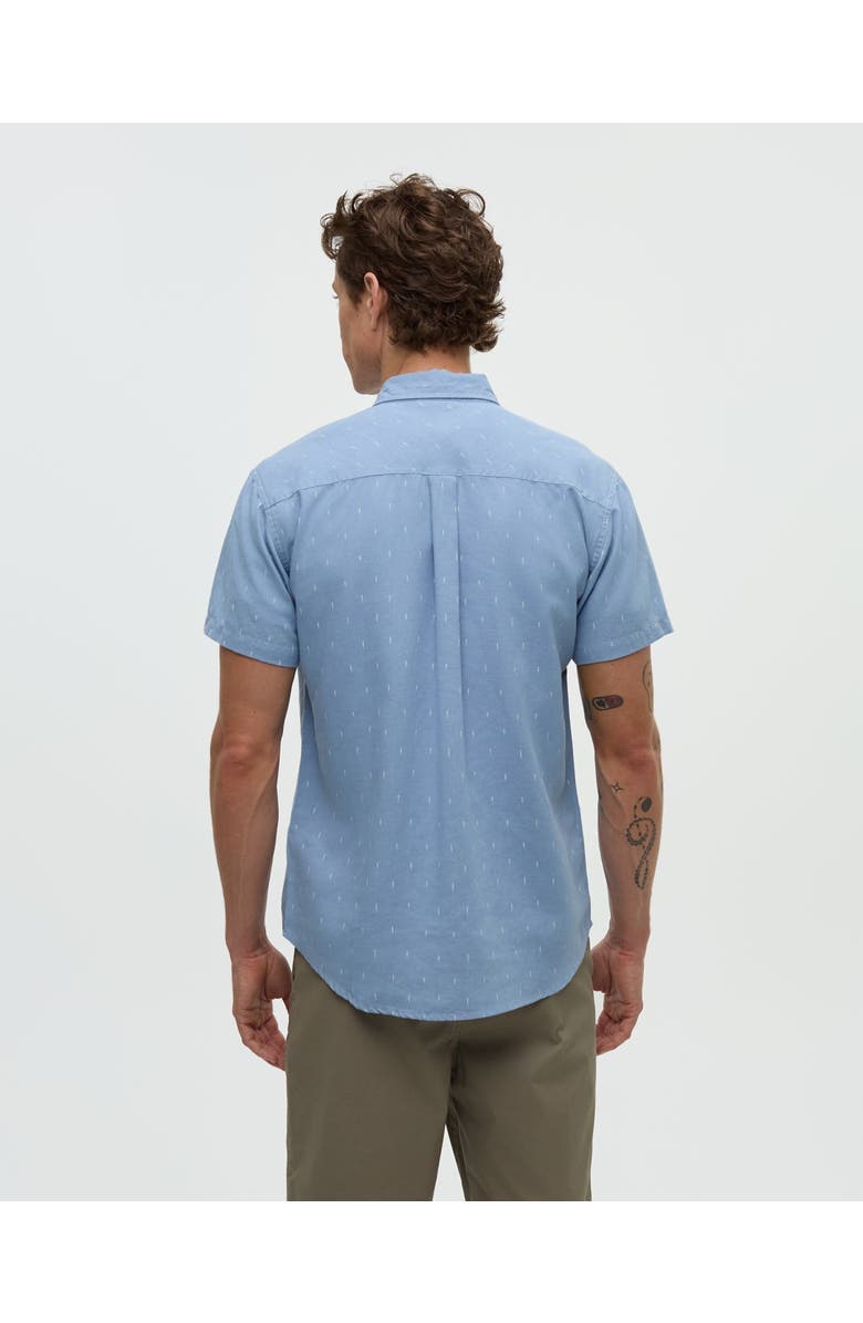 tentree Small Tree Mancos Shirt, Alternate, color, Lakeside Blue/Small Tree