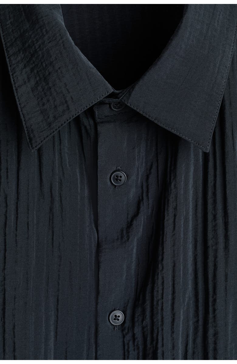H&M Relaxed-fit shirt, Alternate, color, Black