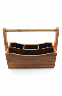 BergHOFF 4-Compartment Bamboo Flatware Caddy