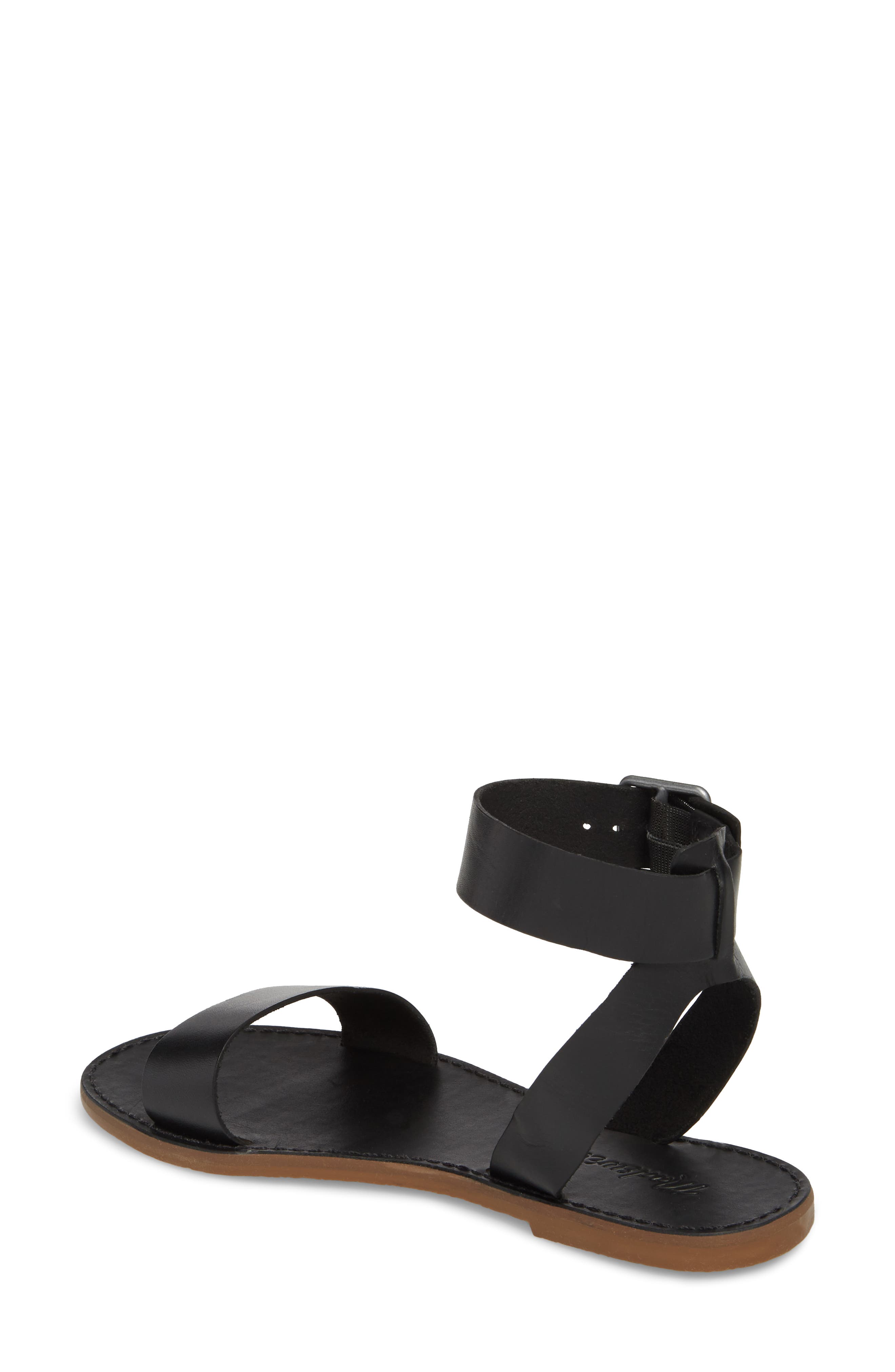 Madewell The Boardwalk Ankle Strap Sandal, Alternate, color, 