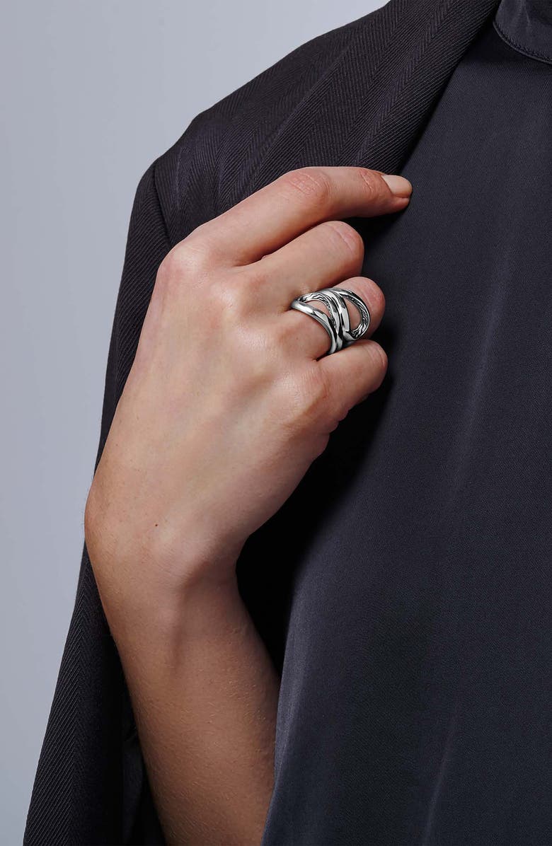 John Hardy Asli Classic Chain Link Ring, Alternate, color, 