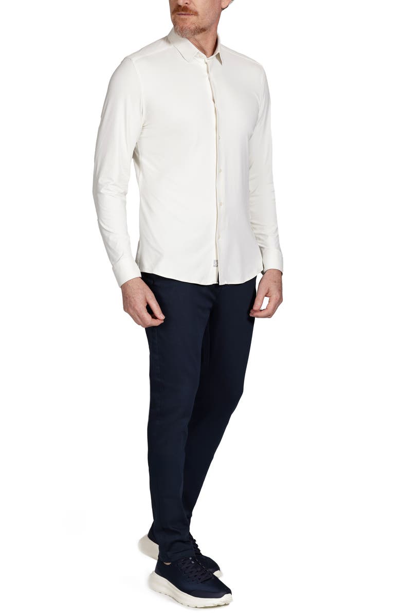 URBAN PERFORMANCE Recovery Long Sleeve Tech Shirt, Alternate, color, Off White