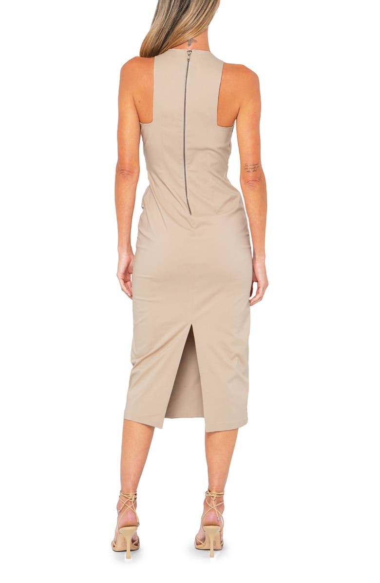 JBQ Birkin Dress, Alternate, color, Beige