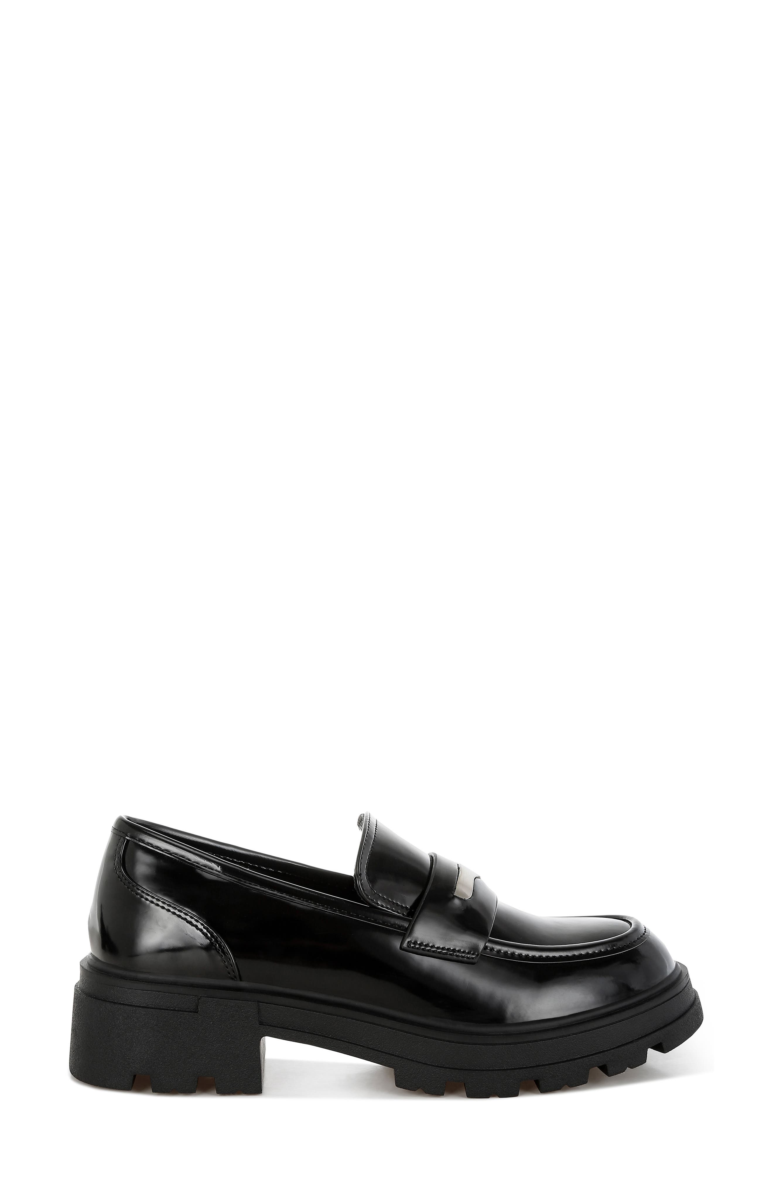 LONDON RAG Gleam Stride Loafer, Alternate, color, Black