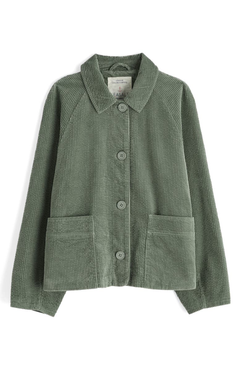 Seasalt Cornwall Ocean Mist Chore Jacket, Alternate, color, Dusky Green