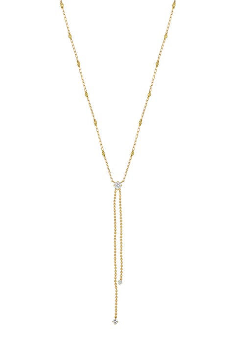 Mykonos Diamond Bolo Necklace (Online Trunk Show)