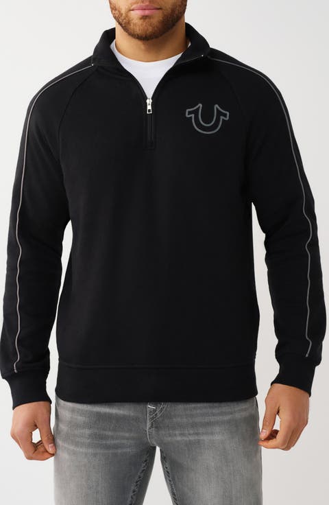 Quarter Zip Track Pullover