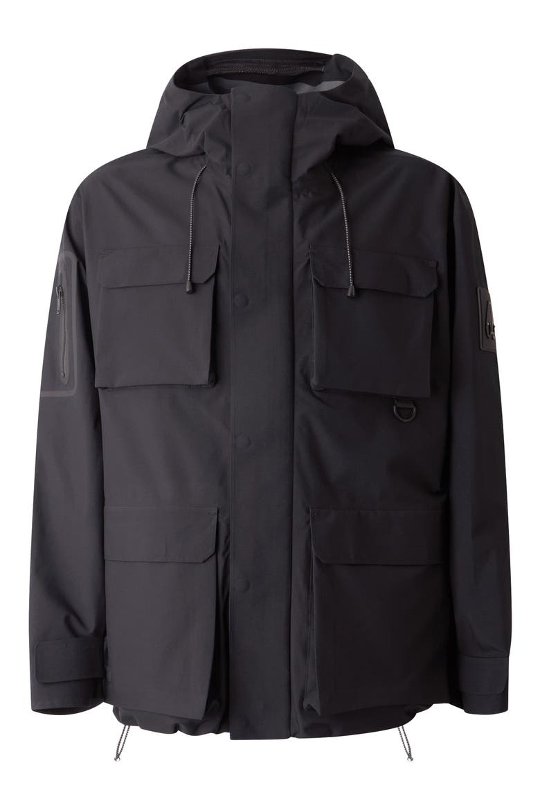 Roland Reversible Organic Cotton Jacket, Alternate, color, BLACK