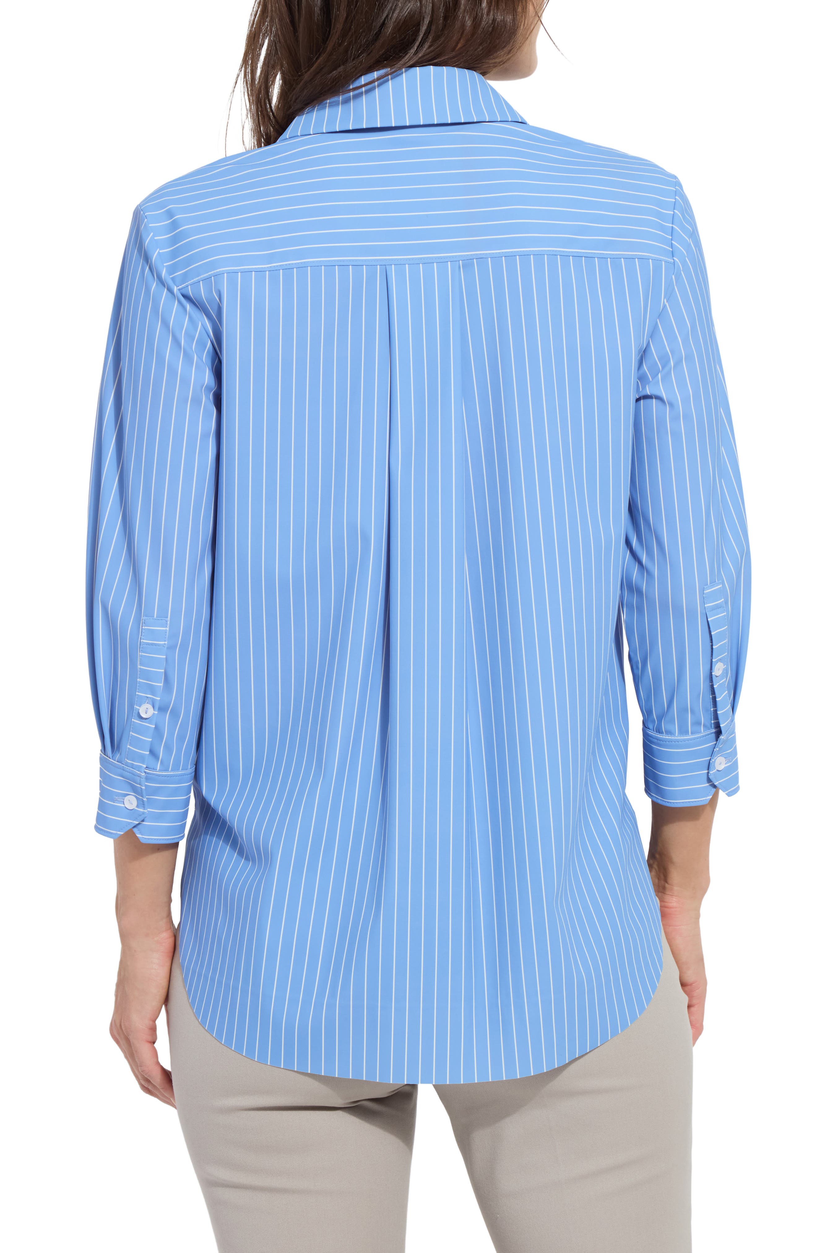Schiffer Stripe Button-Up Shirt - image 2