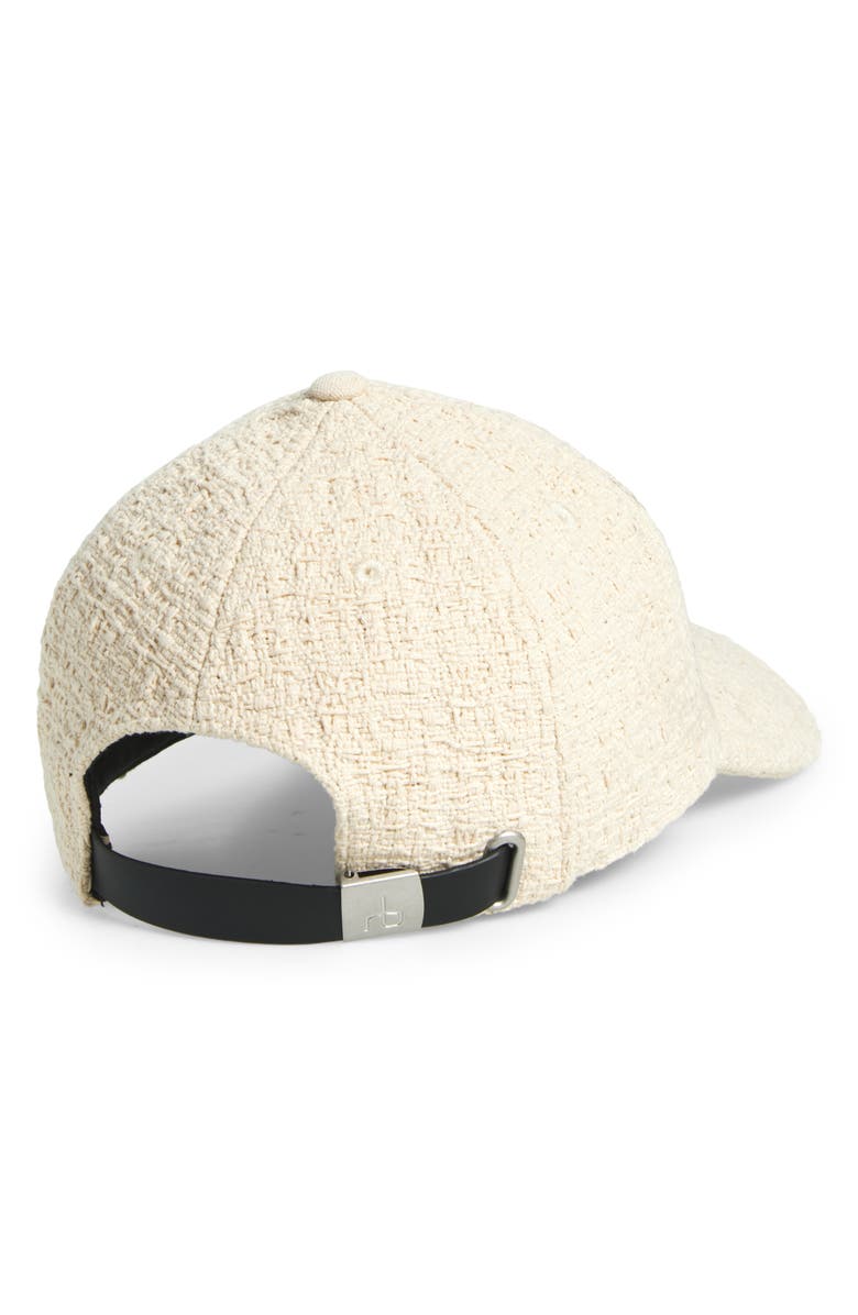 rag & bone Harlow Texture Baseball Cap, Alternate, color,