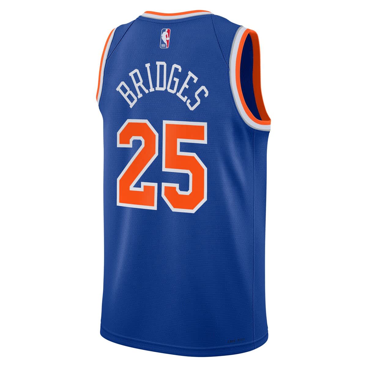 Nike Youth Nike Mikal Bridges Blue New York Knicks Swingman Jersey