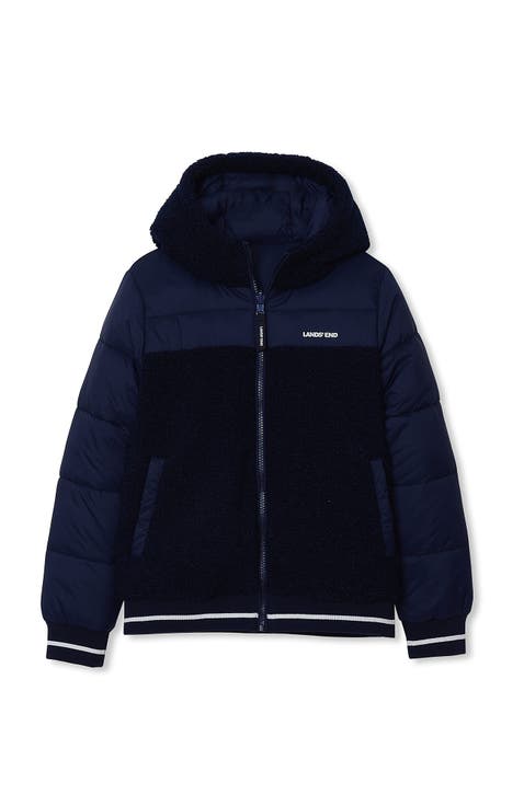 Kids Water Resistant Reversible Jacket
