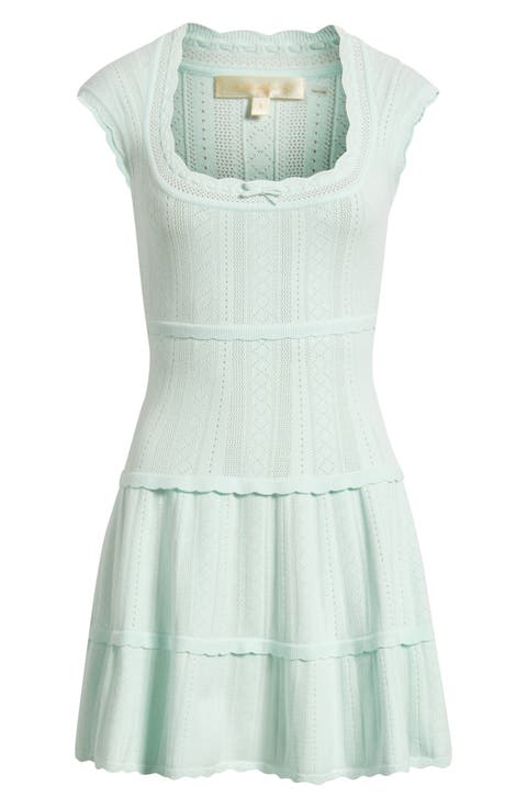 Laighton Pointelle Knit Dress