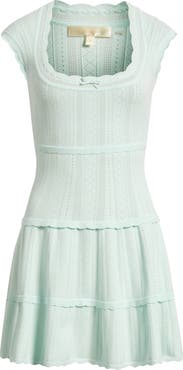 LoveShackFancy Laighton Pointelle Knit Dress