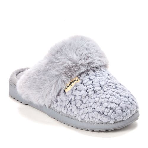 Dearfoams Courtney Knit Scuff Slipper In Blue