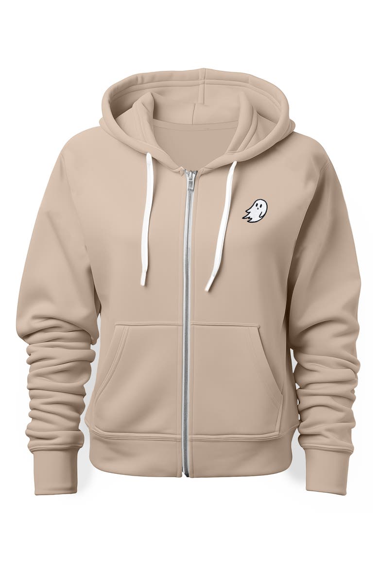 Ghost Zip Hoodie, Main, color, Tan