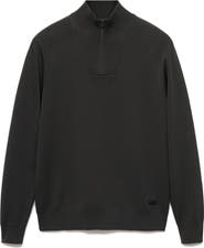 MANGO Thermoregulated Quarter Zip Sweater
