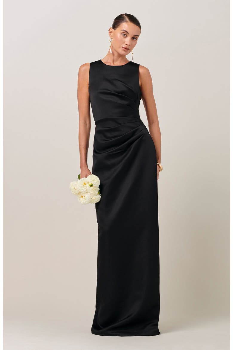 Estrella Gown, Main, color, Black